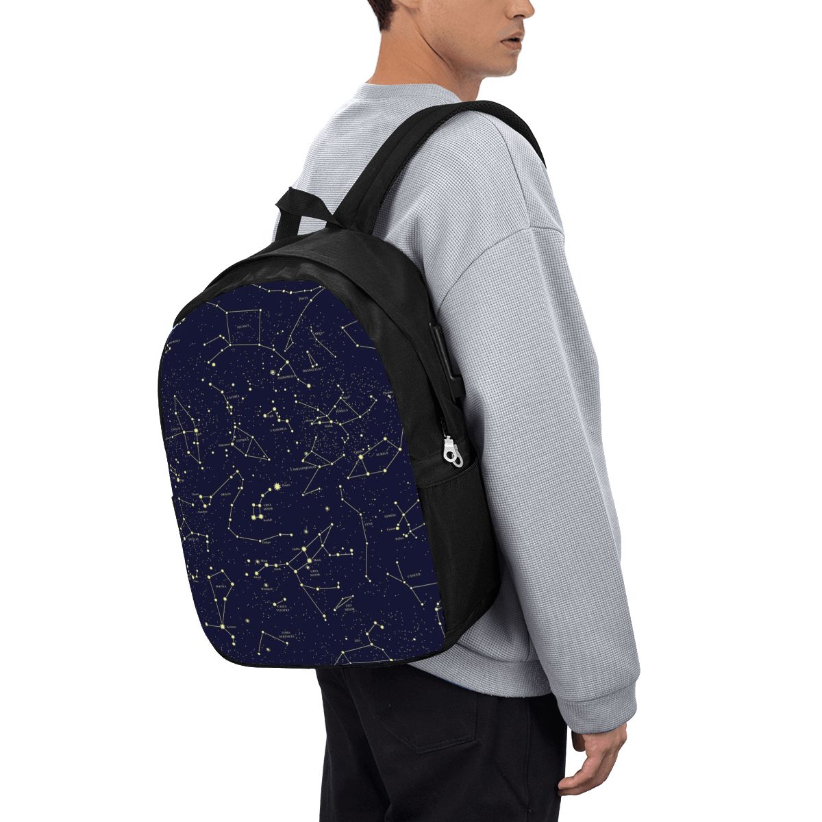 Laptops - Mochila com estampa de céu noturno,
