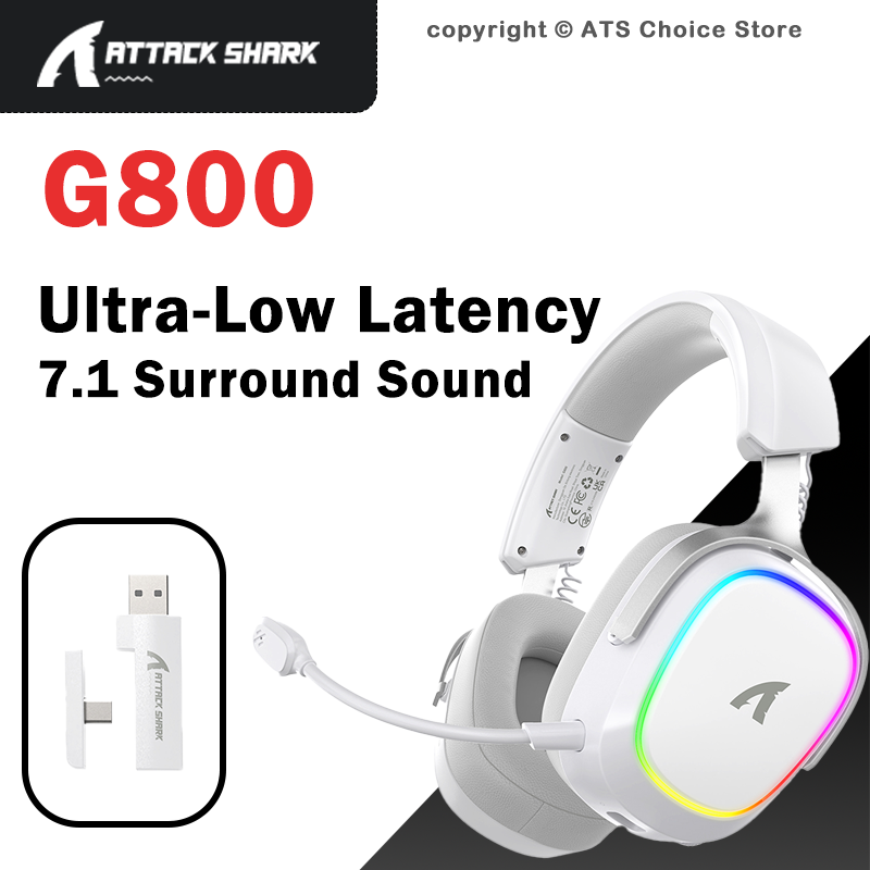 Gaming Headset With Mic Rgb - Fone de Ouvido Gamer Sem Fio