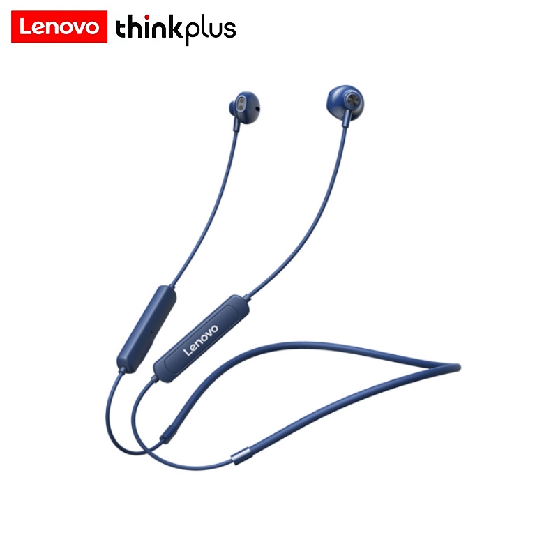 Magnetic Neckband Sports Earphones - Lenovo-SH1 Fone De Ouvido Chip Sem