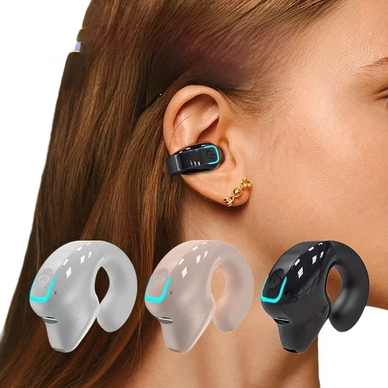 Open Ear Air Conduction Headphones - Tws bluetooth-compatível 5.3 fone de ouvido