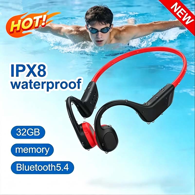 Bone Conduction Running Headphones - Novos Fones de Ouvido Bluetooth por