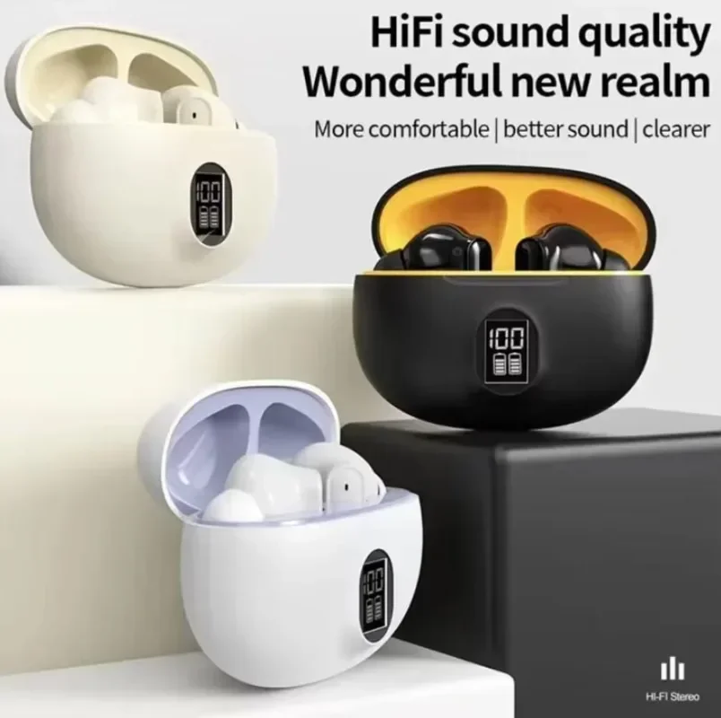 Fones de Ouvido Bluetooth TWS  - Tws Earbuds Bluetooth 5.3 avaliação e preço