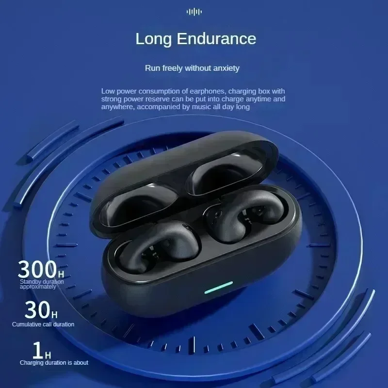 Fone de Ouvido Bluetooth T75 5 - Open Ear Air Conduction Headphones avaliação e preço