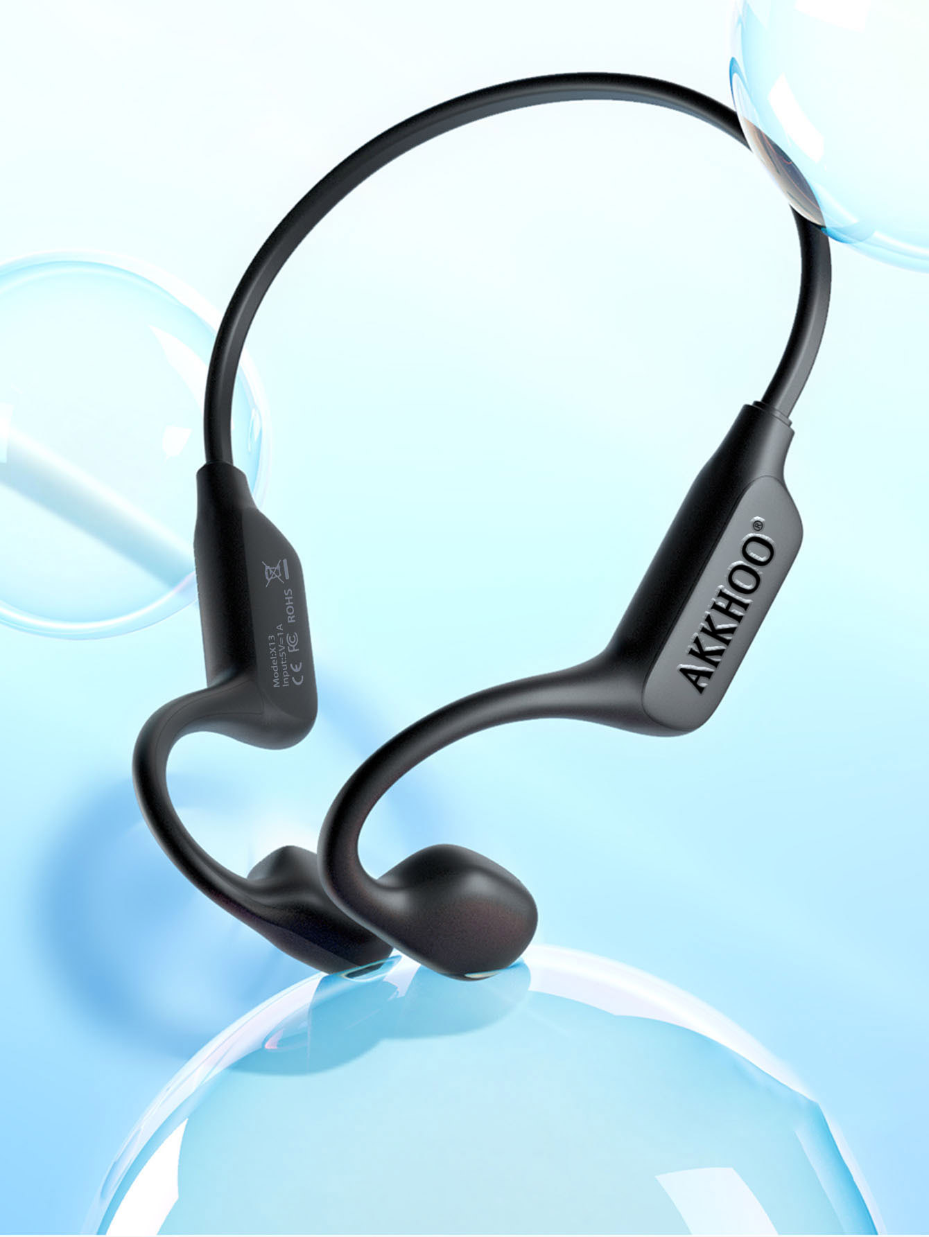 Fones de ouvido Bluetooth de c - Bone Conduction Running Headphones avaliação e preço