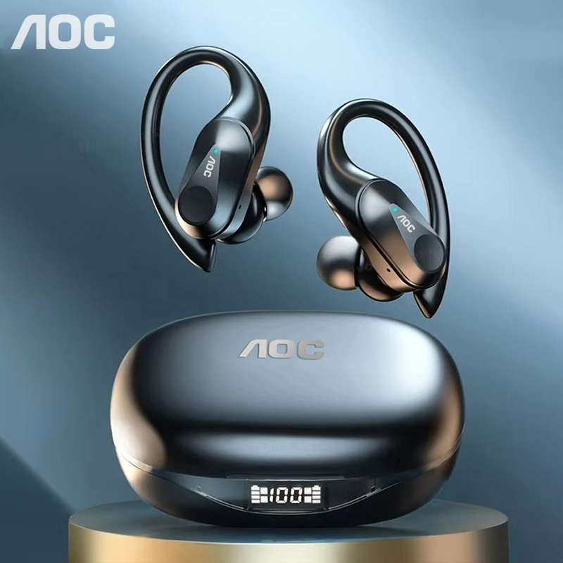 Fone de Ouvido Esportivo AOC S - Headphones avaliação e preço