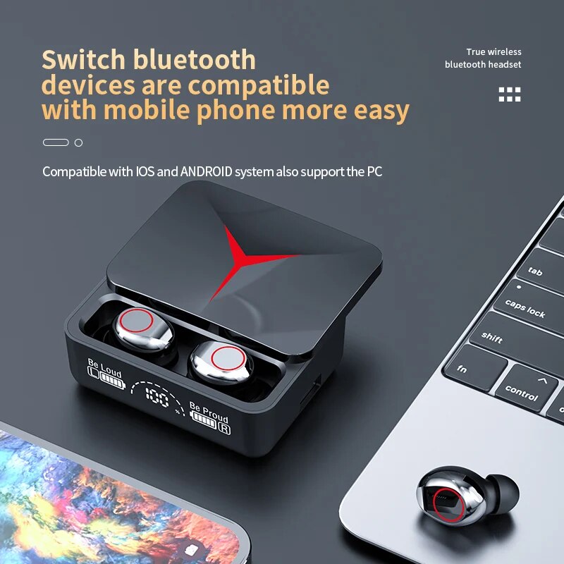 Tws m90 pro fone de ouvido sem - Tws Earbuds Bluetooth 5.3 avaliação e preço