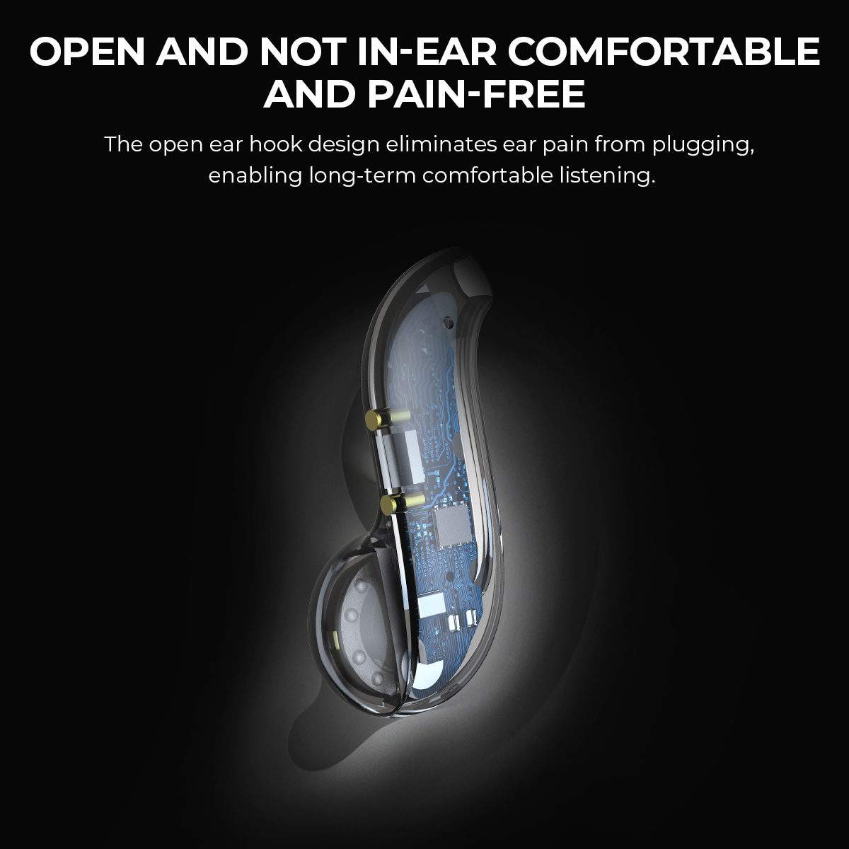 Fones de ouvido Bluetooth de o - Open Ear Air Conduction Headphones avaliação e preço