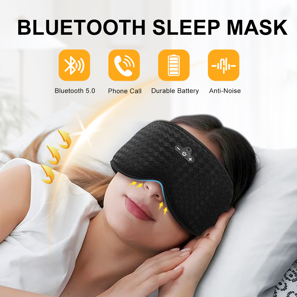 Máscara de Dormir 3D Bluetooth - Sleep Mask Headphones Bluetooth avaliação e preço