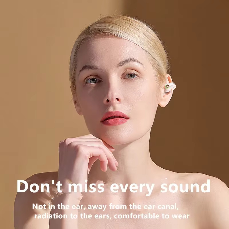 Tws bluetooth-compatível 5.3 f - Open Ear Air Conduction Headphones avaliação e preço