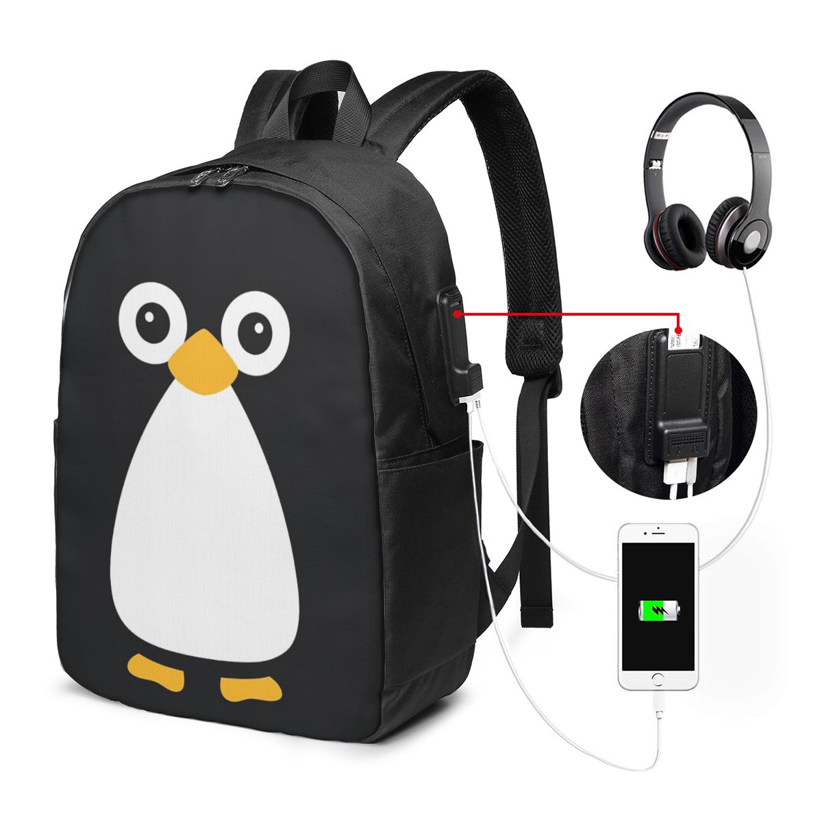Mochila fofa com estampa de pi - Laptops avaliação e preço