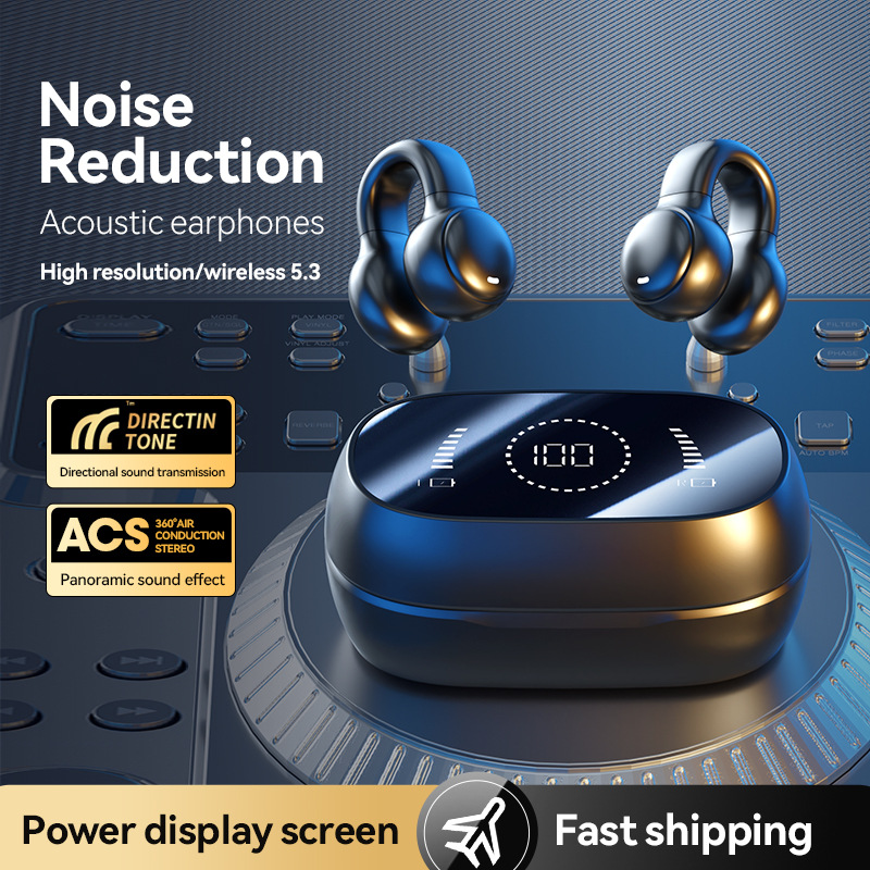 Fones de Ouvido Bluetooth Sem  - Bone Conduction Running Headphones avaliação e preço