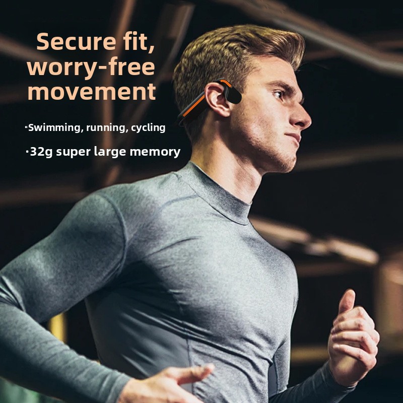 Fones de ouvido sem fio Blueto - Bone Conduction Running Headphones avaliação e preço