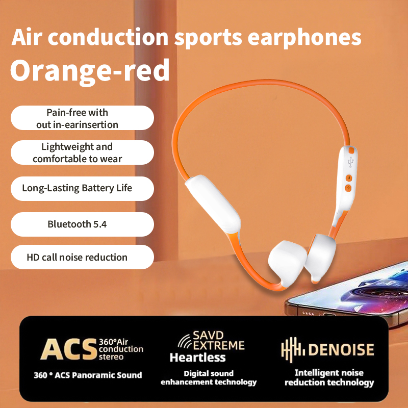 Fones de Ouvido por Condução Ó - Open Ear Air Conduction Headphones avaliação e preço